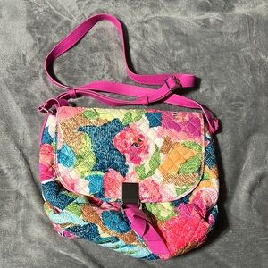 Vera Bradley Carson Crossbody in Superbloom
